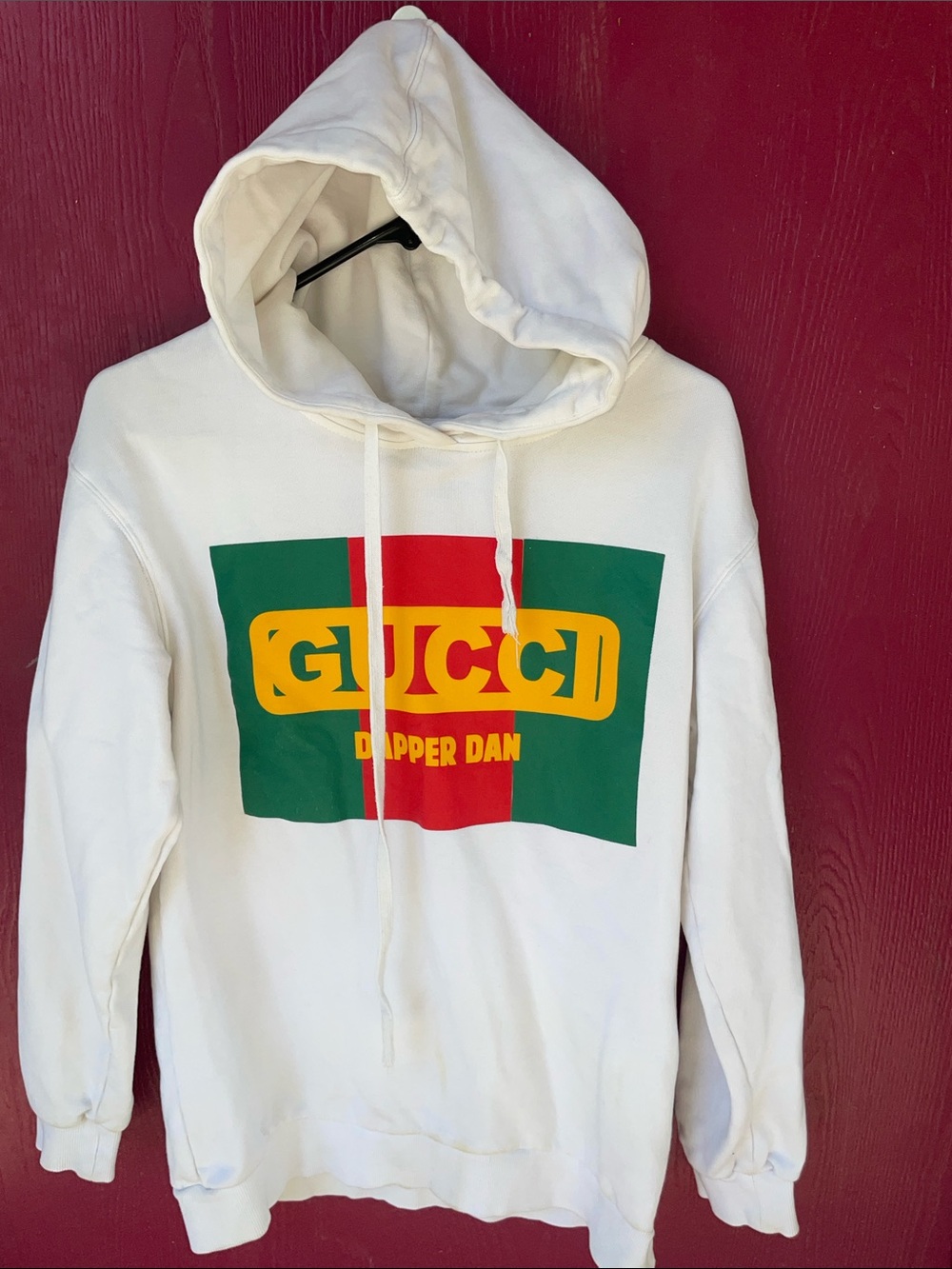 Dapper Dan / Gucci logo hoodie